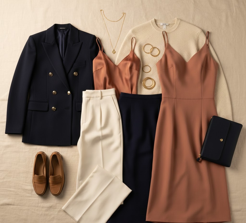 Curated clothing selection